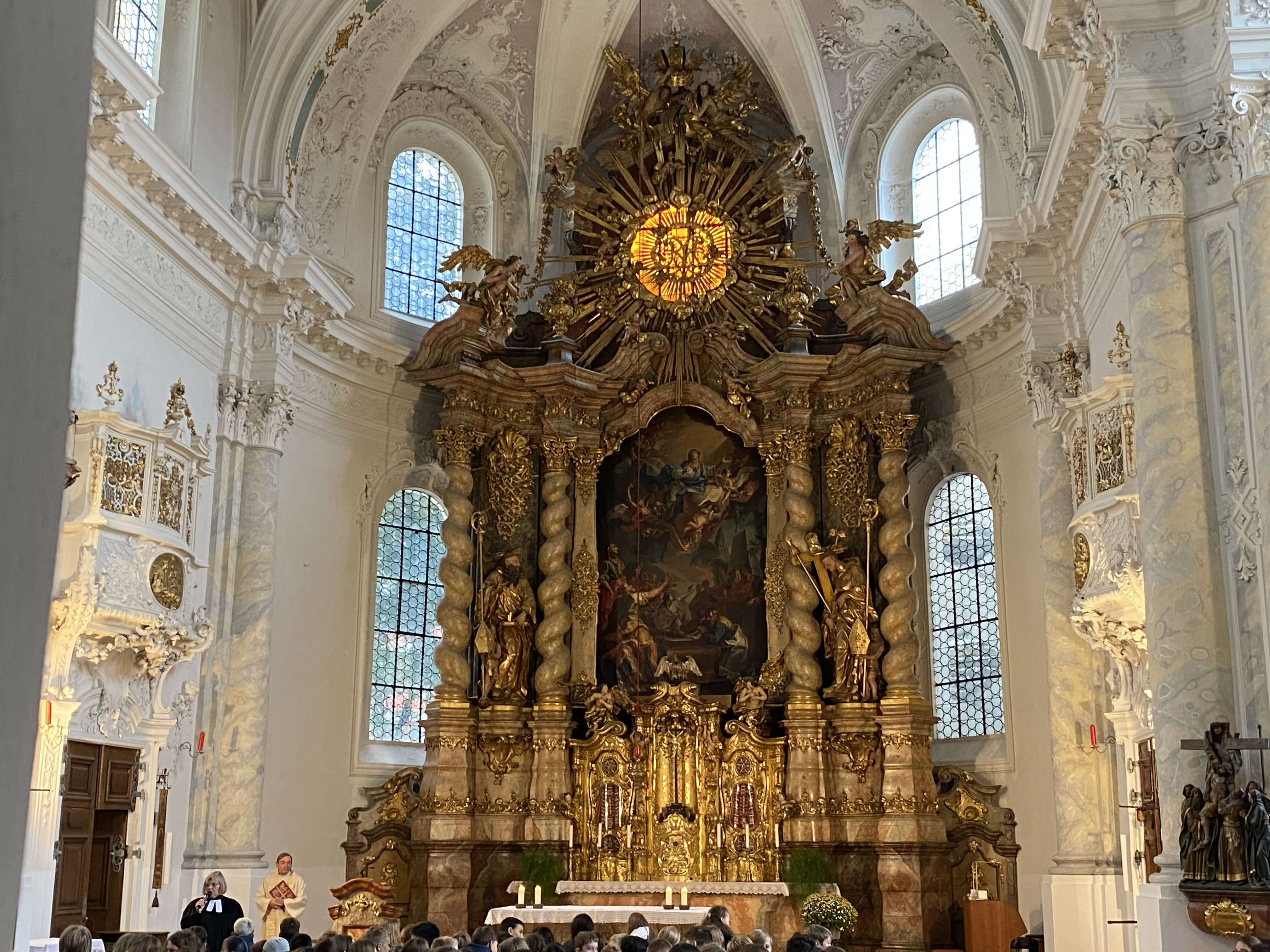 Anfangsgottesdienst an der WS Seligenthal